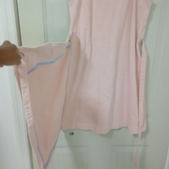 Anthropologie Holding Horses Dress Blush Pink Halter Women Side Tie Size 4 - Picture 4 of 10